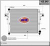 JEEP 55116858AA Radiator, engine cooling